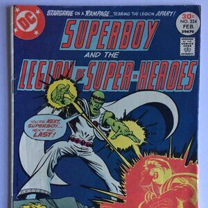 Superboy - The Legion of Super-Heroes #224 (Feb 1977, DC)